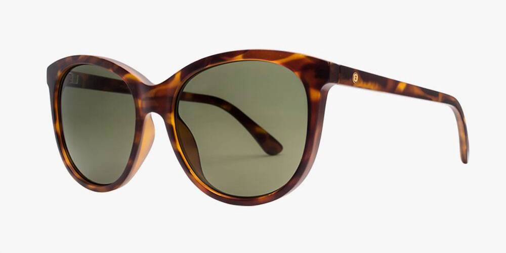 NEW ELECTRIC LABEL unisex palm polarized sunglasses in matte tort/grey polar